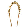 Gold bead headband